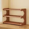 Estante de Almacenamiento para Tazas de Agua Organizador de Tazas de Té Organizador de Escritorio de Oficina Encimera de Mesa de Comedor Estante de Exhibición Pequeño Multicapa