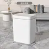 Basurero de inducción automático con tapa para sala de estar, cubo de basura dinámico inteligente para cocina, capacidad al por mayor, basura de dormitorio