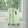 Maleta Estilo Eazz Mismo para Mujeres 20 pulgadas Equipaje de Mano Maleta de Trolley de Viaje 26 pulgadas Gran Capacidad Estudiante Contraseña Estuche de Cuero