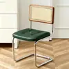 Silla de comedor retro, silla de ratán famosa en internet estilo nórdico, silla japonesa vintage simple y moderna para el hogar, silla de ocio para casa de huéspedes