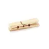 Tienda de un yuan pinza de bambú pinza de bambú para ropa del hogar 10 perchas de bambú pinza a prueba de viento multifuncional secar calcetines