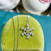 Pingente Tesouro Amarelo Azul Natural Cristal Super Rosa Gema Grau 5A Tamanho 3*3mm Prata 925 Inlay de Precisão