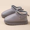 Zapatos de Algodón Dropshipping Transfronterizo, Botas de Nieve Cálidas para el Hogar en Invierno, Bolsos Antideslizantes para Pareja al Aire Libre, Zapatos de Algodón, Pantuflas de Algodón Engrosadas