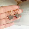 Pendientes, Aretes de Tachuela, Aros de Oreja al por Mayor, Pinzas para Orejas, Pendientes de Perla, Exquisitos Aretes de Tachuela de Aguja de Plata de Alta Gama de Nicho, Pequeños Accesorios de Yiwu