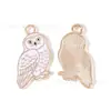Mundo de Hielo y Nieve Pingüino Copo de Nieve Accesorios para Botas de Esquí Colgante de Aleación DIY Cadena para Teléfono Móvil Llavero Adorno