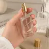 Botella de spray de vidrio transparente de 30 ml, botella recargable de perfume portátil, botella cosmética, botella de perfume con tapa de rosca, exclusivamente para suministro transfronterizo