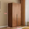 Guarda-roupa para uso doméstico em quartos, apartamentos pequenos e imóveis alugados, apresentando um design de estilo antigo, econômico, modular e seccional, adequado para crianças