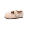 Sapatos Infantis de Couro Francês 2025 Primavera e Outono Novo Estilo Coreano Sapatos de Princesa de Solado Macio Fosco para Meninas Sapatos Birkenbean