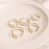 Anillo de Alambre de Cobre Trenzado de Doble Hilo Relleno de Oro de 14K que Conserva el Color Anillo con Cuentas Envueltas a Mano Banda para Anillo de Accesorios DIY