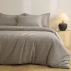 Juego de Cuatro Piezas de Algodón de Fibra Larga Xinjiang 100S Empaque de Caja de Regalo Color Sólido 50 Hilos Doble Capa Algodón Puro Juego Extra Grande Ropa de Cama 100% Algodón
