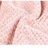 Yq2045 Gorro de Secado Rápido con Rejilla de Piña, Gorro de Baño de Vellón de Coral de Color Sólido, Turbante, Secado Rápido, Fuerte Absorción de Agua, Engrosado, Estilo Nuevo para Mujer