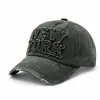 Gorra de Béisbol Vintage de Ala Dura con Circunferencia de Cabeza Grande, Ala Ancha, Estilo Callejero Hip-Hop, Sombrero de Sol de Moda para Hombres y Mujeres con Letras Bordadas y Ala Ancha