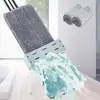 Mopa casera manos libres para gente perezosa, doble uso para húmedo y seco, mopa sin lavado para suelos de madera