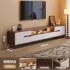 Móvel de TV para Sala de Estar, Adequado para Apartamentos Pequenos, com Acabamento de Alto Padrão, Móvel de TV de Chão, Novo Modelo 2025, Conjunto de Mesa de Centro e Móvel de TV