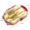 Mango hexagonal WM ranura recta broca pagoda mango triangular broca escalonada helicoidal reamer para agujeros en placa de hierro aluminio madera plástico