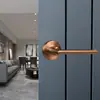 Manija de Puerta Oro Rosa Moderna Simple Acero Inoxidable Fundición de Precisión Puerta de Casa Puerta de Oficina Manija de Puerta Producto Estándar Australiano Se Puede Probar