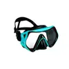 Máscaras de buceo libre personalizadas de fábrica, máscaras de snorkel de silicona, gafas de entrenamiento para natación y equipo de snorkel transfronterizo