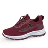 Zapatos para Mujeres Mayores, Antideslizantes para Primavera y Otoño, Zapatos sin Cordones para Madres de Mediana Edad y Mayores, Zapatos Cómodos para Caminar, Zapatos Deportivos Ligeros con Suela Suave para Papá
