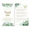 Tarjeta de Agradecimiento Transfronteriza en Inglés Personalización Tarjeta de Postventa de Amazon Impresión en Papel Tarjeta de Felicitación Media Plegada Postal Tarjeta Pequeña de Exportación