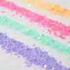 50g Lantejoulas Macaron a Laser Importadas DIY Acessórios para Manicure Cânhamo Flow Patch Sequin Hexagonal Joias para Manicure