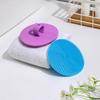 Cepillo de Baño de Silicona para Baño, Artefacto Frotador de Barro Potente e Indoloro, Cepillo Redondo para Baño Indoloro, Unisex