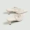 Venta al por mayor directa de fábrica Nuevo Estilo Sandalias de Tacón Alto de Malla con Punta para Mujer Sandalias de Punta Cerrada Elegantes Estilo Hada Tacón de Aguja Sandalias Versátiles