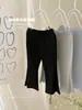 Talla RollosEstilo Coreano Sencillo para Niñas Verano Versátil de Moda Pantalones de Campana - 710762