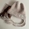 Pasamontañas Azul Engrosado para Mujeres con Circunferencia de Cabeza Grande, Protector de Orejas para Nieve al Aire Libre a Prueba de Frío para Otoño e Invierno, Gorro Envolvente para la Cabeza