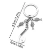 Tartaruga Marinha Oceânica Concha de Pérola Estrela do Mar Concha Chaveiro Acessórios Mini Meninas Melhores Amigas Pingente de Bolsa Ornamento