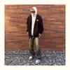 Chaqueta de solapa tipo traje de vuelo retro americano para hombre, primavera y otoño, holgada, para motocicleta, béisbol, pareja, chaqueta de trabajo