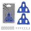 Juego de Calas para Zapatillas de Ciclismo Zapatillas de Bicicleta de Carretera Calas Autoblocantes Lock-On Accesorios de Equipamiento para Bicicleta 6 Grados