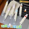 Tijeras de Coser Lindas de Conejito con Forma de U y Cabeza Redonda con Resorte para Uso Doméstico, Cortadores de Hilo Portátiles de Acero Inoxidable al por Mayor