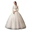 Vestido de Novia Principal Estilo Bosque 2026 Modelo Nuevo, Elegante Vestido de Novia de Princesa de Manga Larga Simple Adelgazante Soñador de Gama Alta Ligero