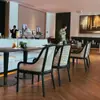 Nova Cadeira de Jantar Simples de Madeira Maciça e Rattan Estilo Chinês para Casa, Hotel, Designer, Lazer, Encosto, Cadeira de Negociação, Cadeira de Showroom