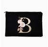 Bolsa de Cosméticos Personalizada com Zíper e Letra da Amazon, Estampa, Bolsa para Estudantes, Material Pu em Branco, Bolsa de Cosméticos Feminina