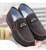 Sapatos de Tecido Masculinos com Solas de Borracha Macia, Sapatos de Lona Slip-On Duráveis, Antiderrapantes, Respiráveis, Sapatos de Trabalho Confortáveis para Dropshipping