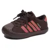 Colección Otoño 2026: Zapatillas Deportivas de Camuflaje de Leopardo del Ejército Alemán para Niñas, Zapatillas de Moda con Suela Suave, Zapatos Casuales Cómodos, Zapatillas de Skate Modernas para Niños Mayores
