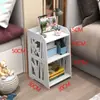 Mesita de noche minimalista moderna con armario de almacenamiento Gabinete lateral para dormitorio Gabinete de almacenamiento para sala de estar Mesa de centro para sofá Mesa auxiliar Dormitorio Armario pequeño