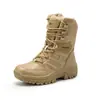 Botas de Combate de Montañismo de Alta Caña con Cordones Antideslizantes Resistentes al Desgaste para Hombre de Nuevo Tamaño Grande Transfronterizas de Moda para Exteriores Senderismo Venta al por Mayor