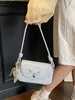Bolso cruzado de hombro para mujer 2026 transfronterizo, nuevo y elegante, estilo nicho, con lazo, bolso de mano pequeño cuadrado de lunares de alta gama