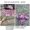 2025 Nuevo Fabricante de Flores Artificiales Rosas Rosa Claro Rosa Hortensia Peonía Guía de Camino de Boda Flores Artificiales al por Mayor