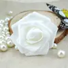 F7Cm Cabeça de Flor Rosa de Espuma Simulada, Acessórios de Bola de Flores, Suprimentos para Casamento, Flores Artificiais, Luzes LED, Buquê de Noiva