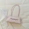 Bolso estampado de nicho súper popular para mujer, nuevo bolso de hombro/axila de moda 2026 para ir al trabajo, bolso de mano bordado, bolso baguette