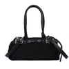 Moda Japonesa Coreana Retro Gamuza Tacto de Alta Gama 2026 Mujeres Otoño Invierno Nuevo Bolso Almohada Bolso de Hombro Único Portátil Cruzado