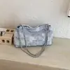 2026 Verano Nuevo Bolso Casual Simple de un Solo Hombro Bolso de Cadena Popular de Este Año Diseño Retro de Nicho Bolso de Mano para Mujer