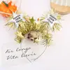 Diadema de Año Nuevo Transfronteriza Diadema de Lentejuelas de Estrella de Cinco Puntas Diadema Creativa con Letras Inglesas Diadema de Navidad Fiesta Diadema para Ambiente de Fiesta