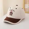 Gorra de Pato Primavera y Otoño Gorro de Bebé Transfronterizo Lindo Lindo Osito Gorra de Béisbol para Niños Estilo Coreano Gorros para Niños y Niñas