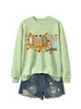 Jardín de infantes Amazon eBay moda europea versátil mujer retro otoño e invierno nueva sudadera
