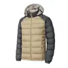 Nuevo cárdigan de moda para hombre Otoño e Invierno 2026 con capucha desmontable, forro polar, chaqueta de algodón reversible, abrigo de algodón versátil para exportación
