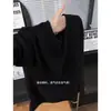 Camiseta de manga larga con cuello en V calada y transpirable estilo americano para hombre, con un diseño texturizado, perfecta como capa base informal para otoño, con un estilo relajado y sencillo que combina con todo.